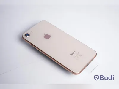 iPhone 8 - 64 GB, 100 procent batterihälsa, Apple.