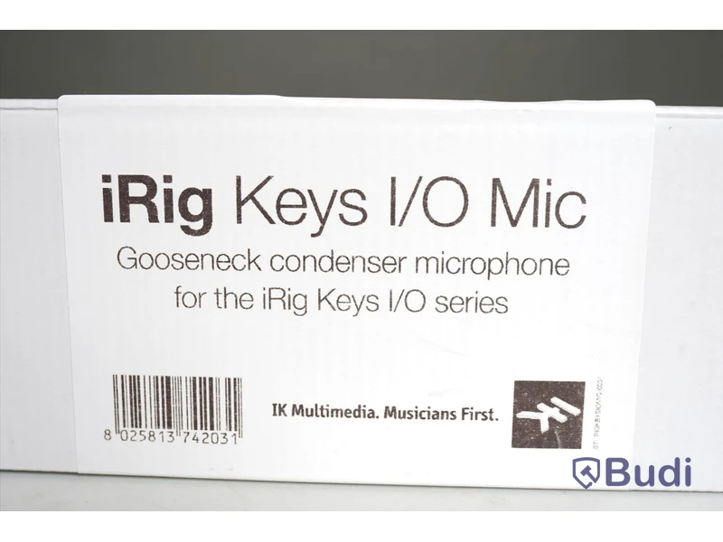 Mikrofon - iRig Keys I/O Mic. Ny, Obruten förpackning.