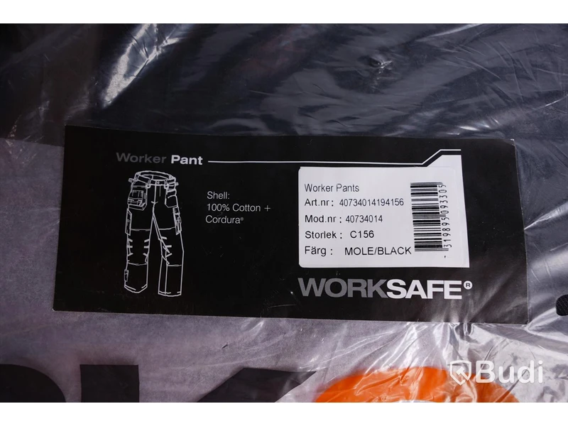 Parti Arbetsbyxor - Work Safe,  Strl C44 - C156