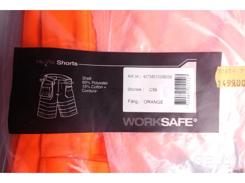 Parti Arbetsbyxor och shorts - Work Safe,  Strl C48 - D104