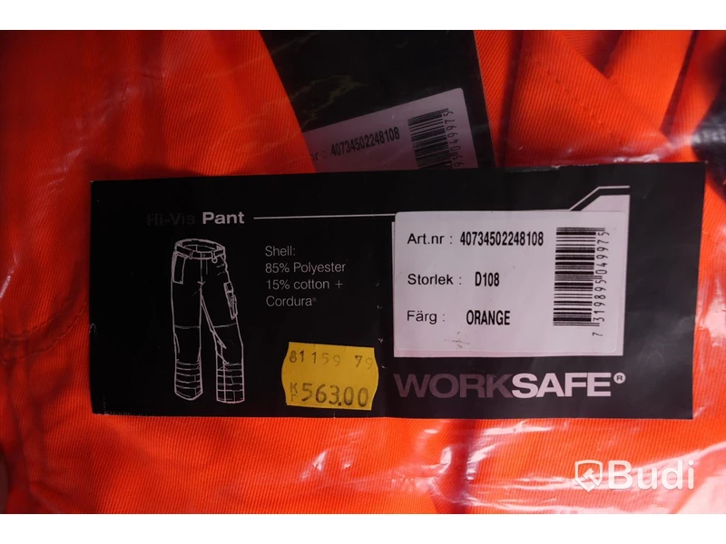 Parti Arbetsbyxor och shorts - Work Safe,  Strl C48 - D104