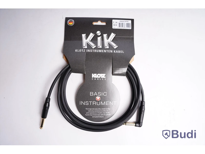 Telekabel 10st - Klotz KIKA03PR1 3m. Ny, Obruten förpackning.
