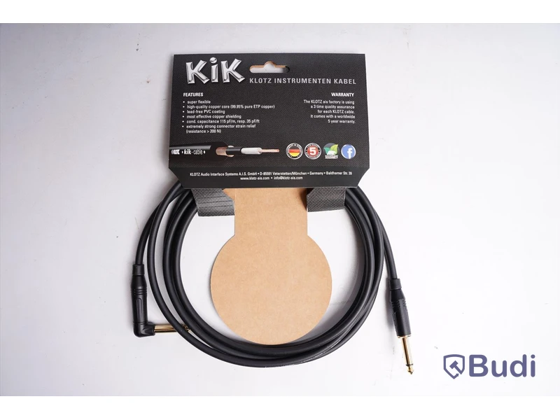 Telekabel 10st - Klotz KIKA03PR1 3m. Ny, Obruten förpackning.