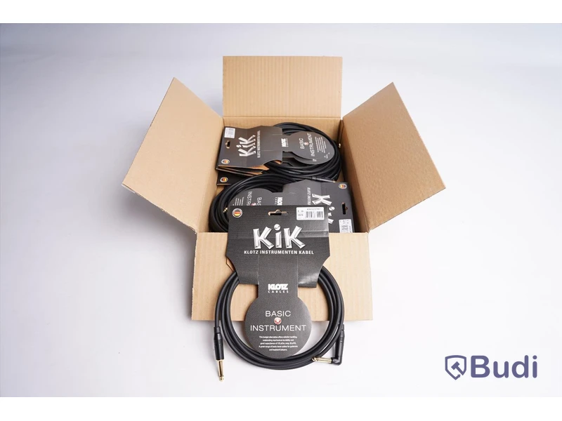 Telekabel 10st - Klotz KIKA03PR1 3m. Ny, Obruten förpackning.
