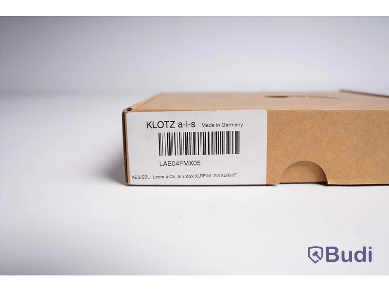 Analog/digital in/ut Kabel - Klotz LAE04FMX05