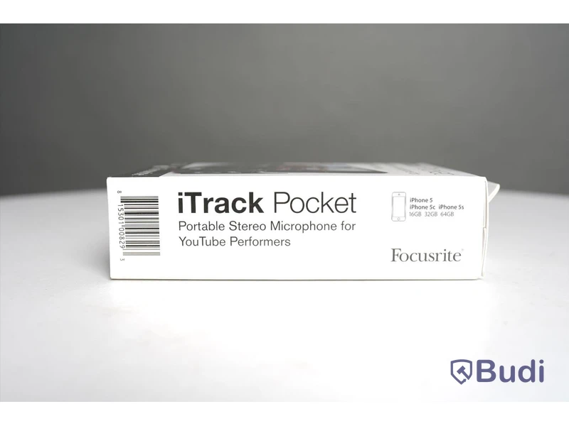 Portabel Mikrofon - Focusrite iTrack Pocket. Ny, Obruten förpackning.