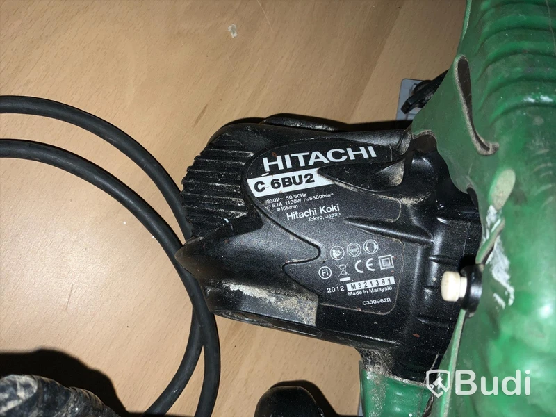 CIRKELSÅG HITACHI POWER TOOLS C6BU2 - 230V