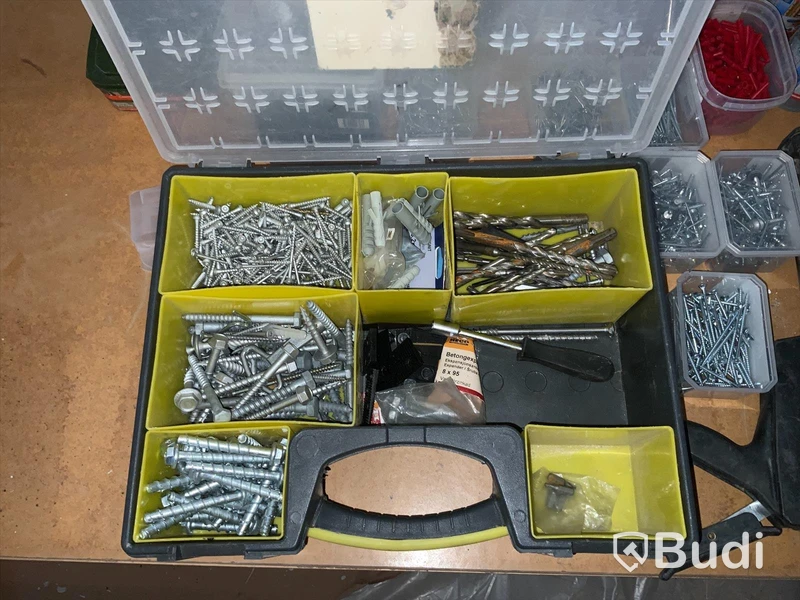 Skruv & spik kit mm.