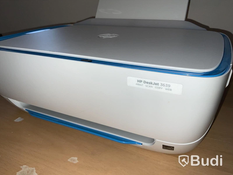 Skrivare, scanner, fax och kopiator. HP DeskJet 3639 All-in-One flerfunktionsskrivare