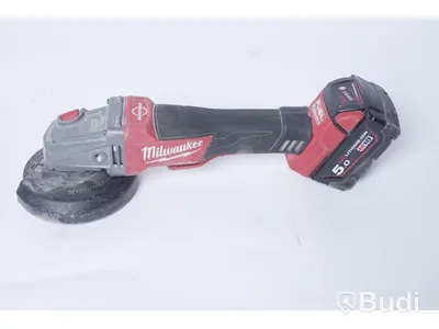 Milwaukee M18 CAG115XPDB Vinkelslip med två batteri och laddare
