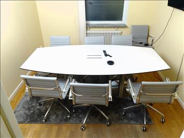 Konferensbord vitt (Ca mått 240 x 120 cm) 