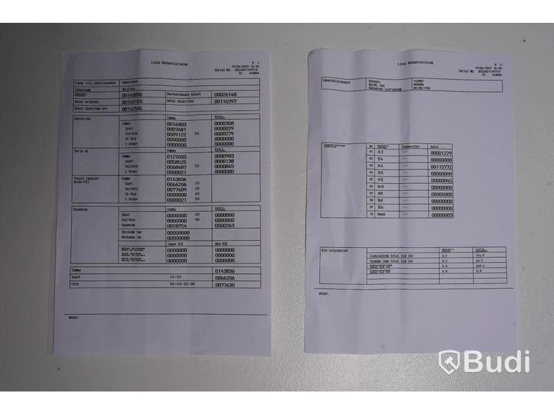 Skrivare med efterbehandlare - Konica Minolta bizhub C224e och FS-534.