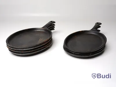 Serveringspanna i gjutjärn 7st