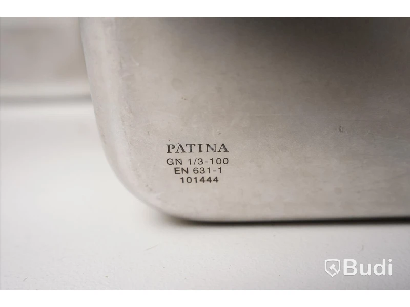 Kantin utan handtag 4st, Patina 1/3 -100