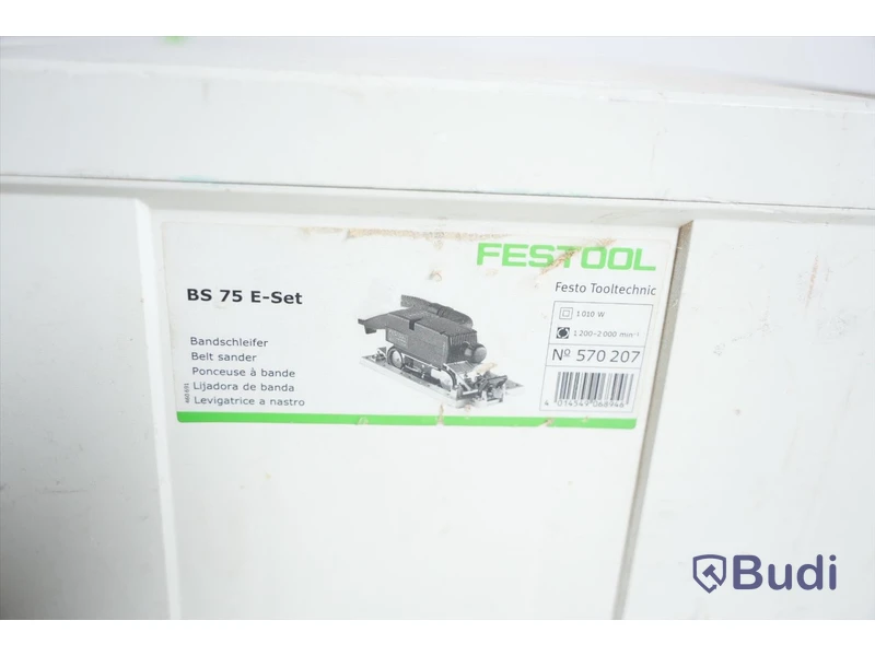 Bandslipmaskin - Festool, BS 75 E.
