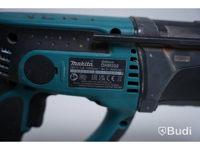 Borrhammare -Makita DHR 202 ink Batteri och Laddare
