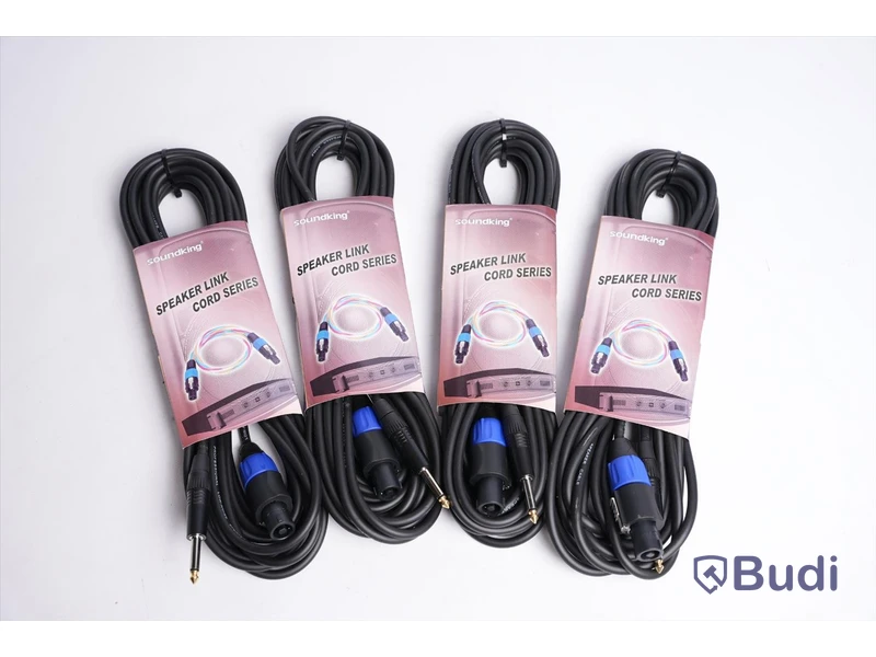 SpeakON Kabel 4st - Soundking 10m. Ny, Obruten förpackning.