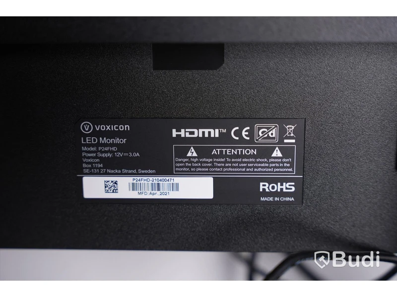 2 st Datorskärmar Voxicon P24FHD