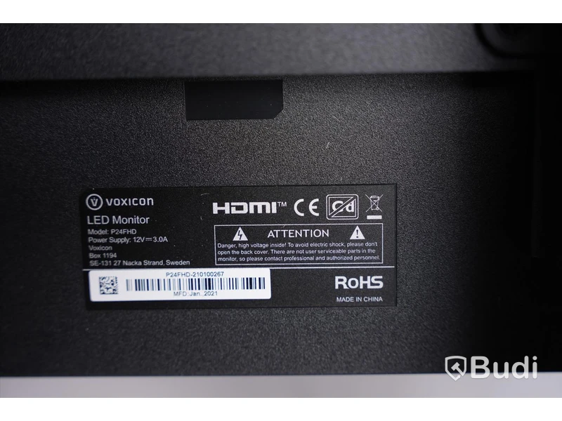 2 st Datorskärmar Voxicon P24FHD