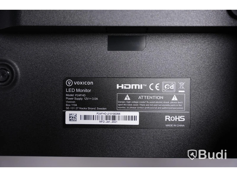 2 st Datorskärmar Voxicon P24FHD och Samsung S22D390Q
