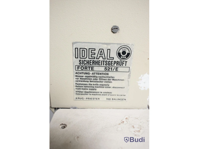 Skärmaskin - IDEAl FORTE 521/E/1
