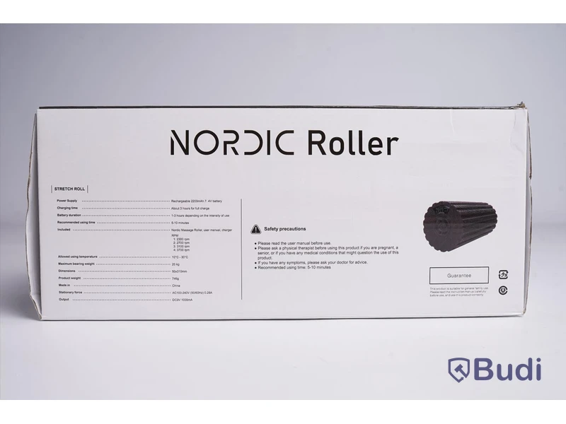 Massagekit - Mini Vibration Massage Device, Nordic Vibrating Massage Ball och Nordic Roller. Ny, Obruten förpackning.