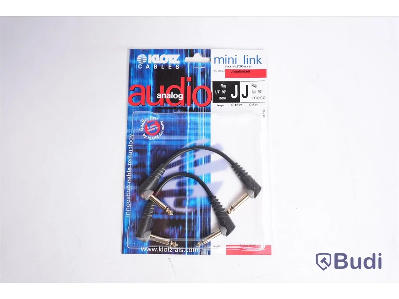 Telekabel 10st - Klotz AU-Basic Patchlead 15cm. Ny, Obruten förpackning.