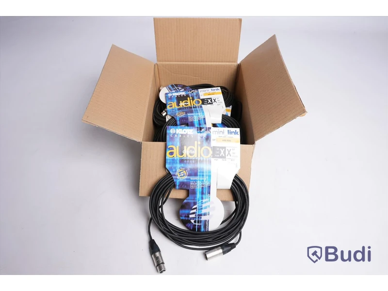 Digital Kabel 10st - Klotz DP1XF-1000 10m. Ny, Obruten förpackning.