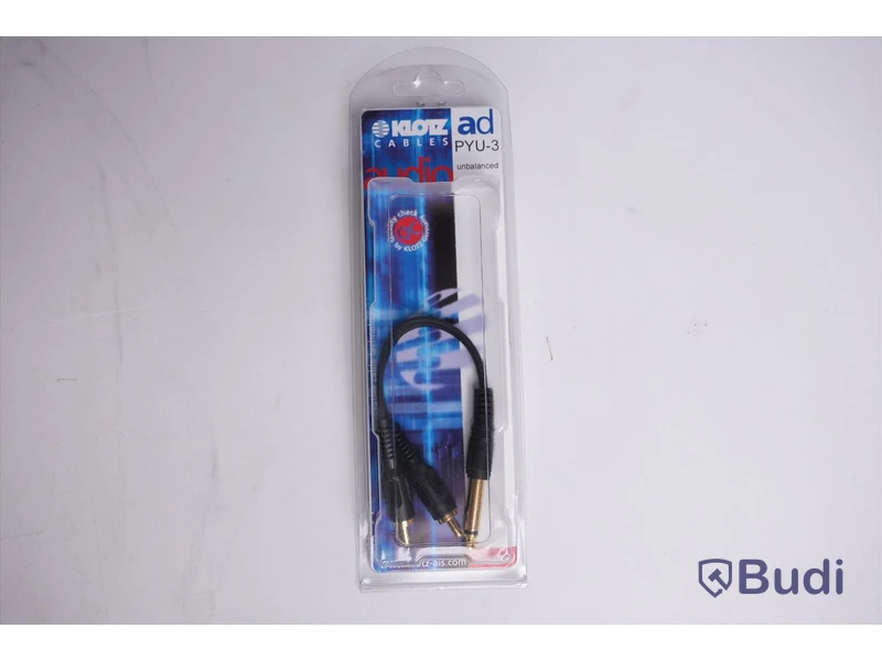 Y-Kabel 10st - Klotz PYU-3 20cm. Ny, Obruten förpackning.