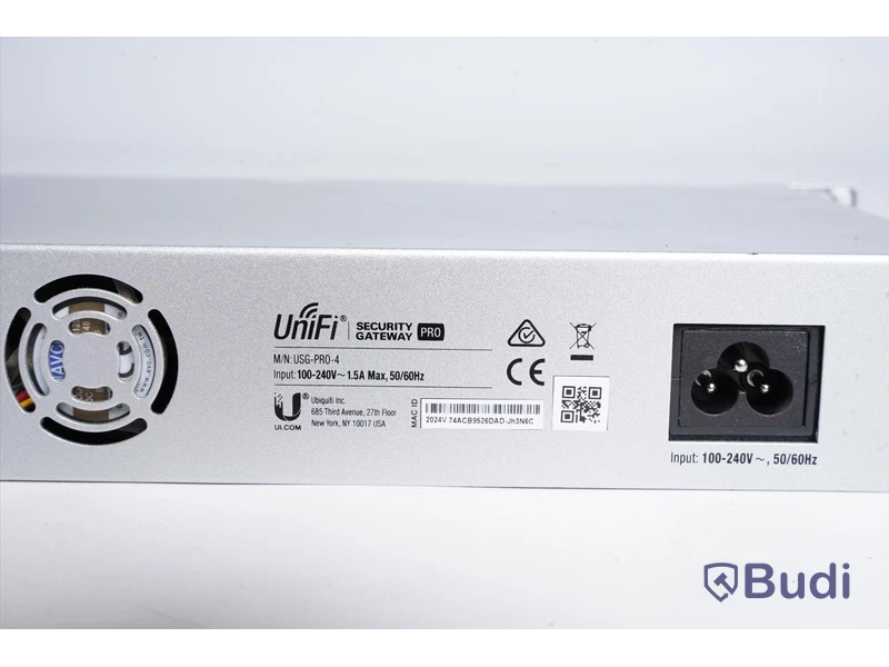 Brandvägg - Router - Ubiquiti UniFi ® Security Gateway Pro , SKU:  USG-PRO-4