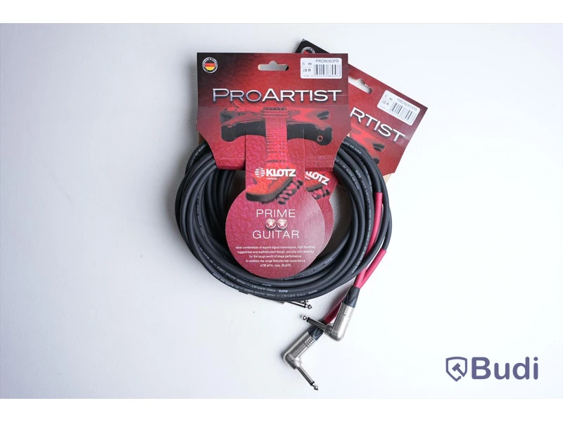 Telekabel 2st - Klotz Pro Artist PRON060PR, 6m. Ny.