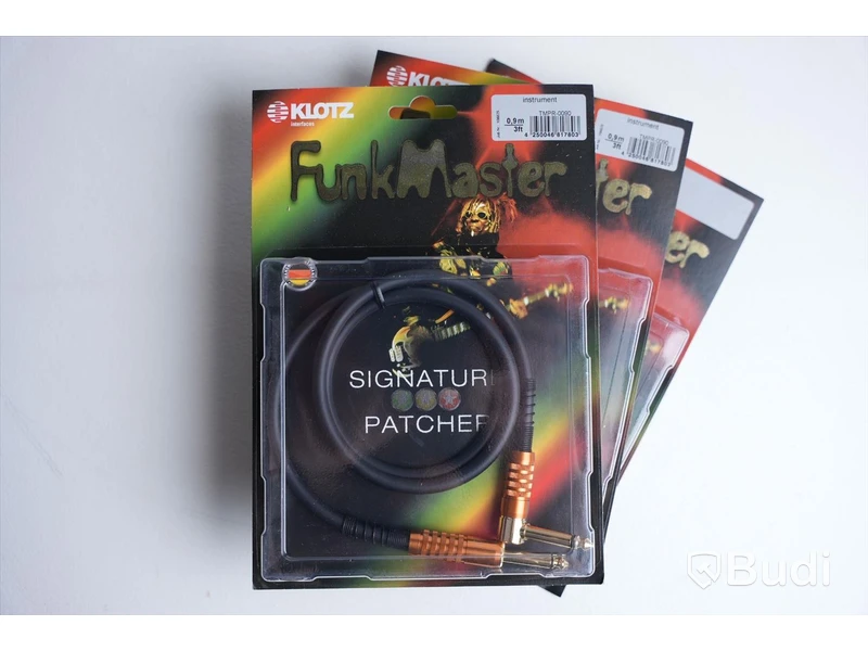 Patchkabel 3st - Klotz FunkMaster TMPR-0090, 0,9m. Ny.