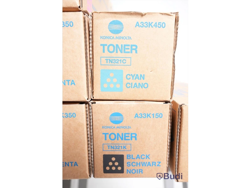 6 st Toner - Konica Minolta passar Bizhub skrivare
