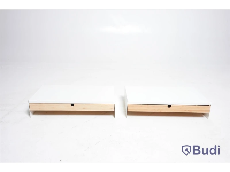 2 st Skärmstöd med låda.  - IKEA Elloven
