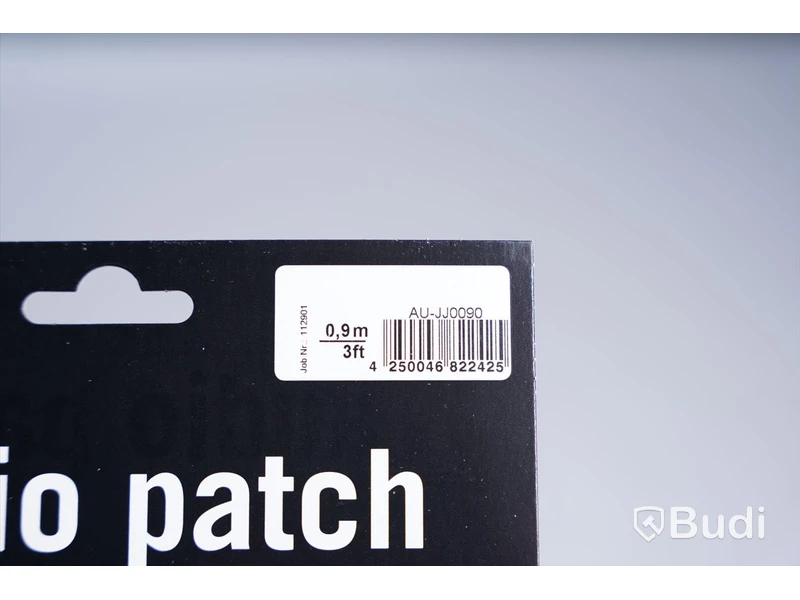 Patchkabel 10st - Klotz Audio Patch AU-JJ0090, 0,9m. Ny.