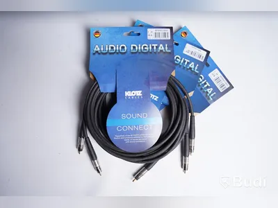 SPDIF-kabel 3st - Klotz Audio Digital SPDIX3.0SW, 3m. Ny.