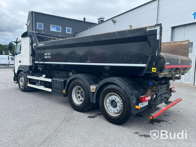 Lastbil Volvo FMX 370 Tippbil Sörling-ilsbo regnr YMR075