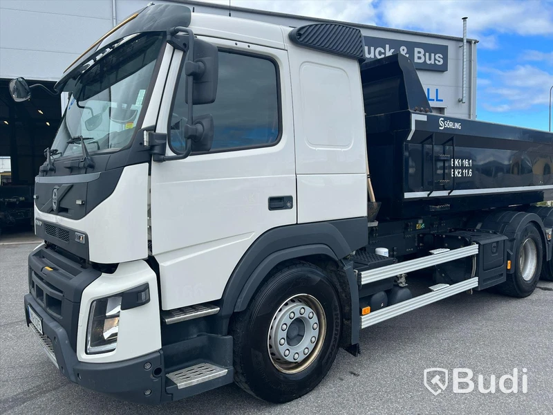 Lastbil Volvo FMX 370 Tippbil Sörling-ilsbo regnr YMR075