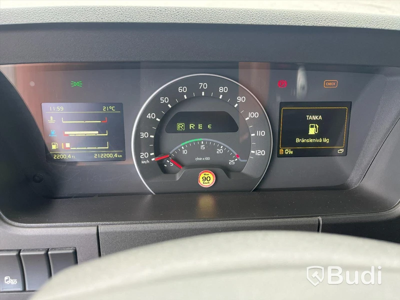 Lastbil Volvo FMX 370 Tippbil Sörling-ilsbo regnr YMR075