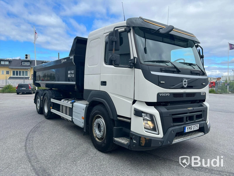 Lastbil Volvo FMX 370 Tippbil Sörling-ilsbo regnr YMR075