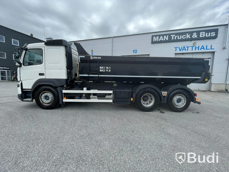 Lastbil Volvo FMX 370 Tippbil Sörling-ilsbo regnr YMR075