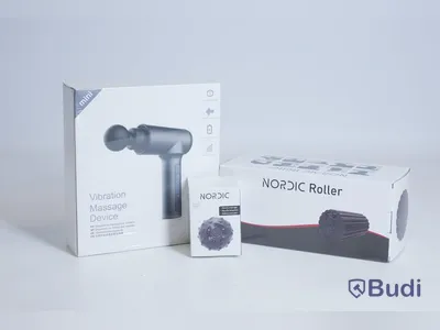 Massagekit - Mini Vibration Massage Device, Nordic Vibrating Massage Ball och Nordic Roller.