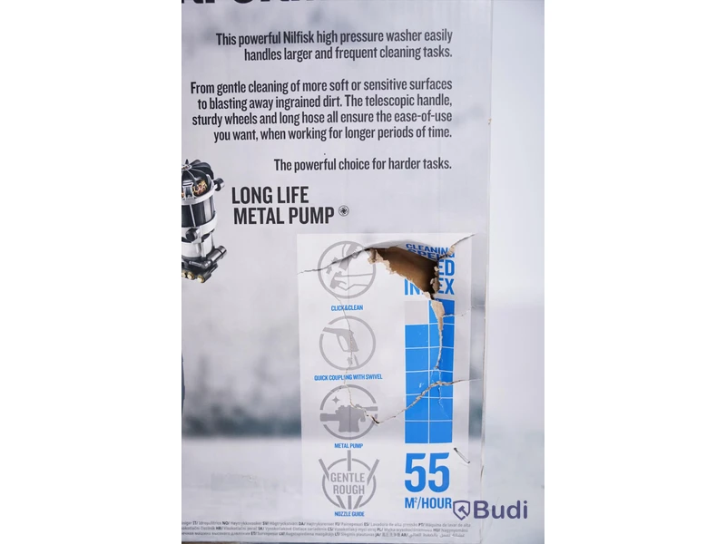 NY Högtryckstvätt & Value pack - Nilfisk Excellent E 145.4-9 PAD Extra - maxtryck 145 bar