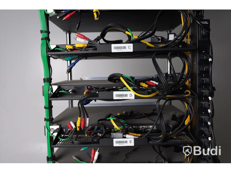 System för testning av TV-boxar, Inkl. sladdar
