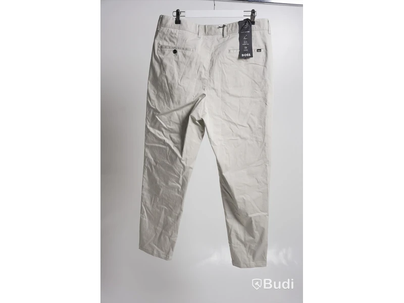 Byxor/chinos - Hugo Boss, P. Perlin W 222, Beige, strl. 52, Herr. Ny.