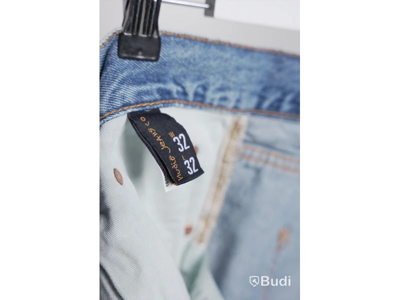 Jeans - Nudie, Steady Eddie II, Age of Worn blå, Strl. 32/32. Ny.