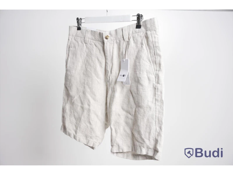 Shorts linne - NN07, Crown 1196, Beige, Strl. 44, Herr. Ny.