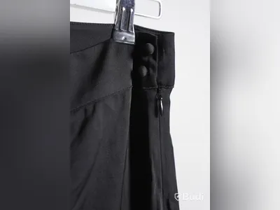 Kjol silke - Stenströms, Clementine SS22, svart, strl. M, Dam. Ny.