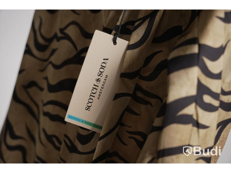 Kjol - Scotch & Soda, Printed midi wrap, Mönstrad, Strl. M, Dam. Ny.