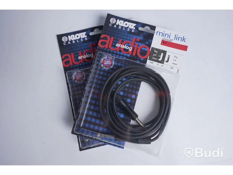 2 st Audio analog kablar - KLOTZ B2PP1N0300, 3 m